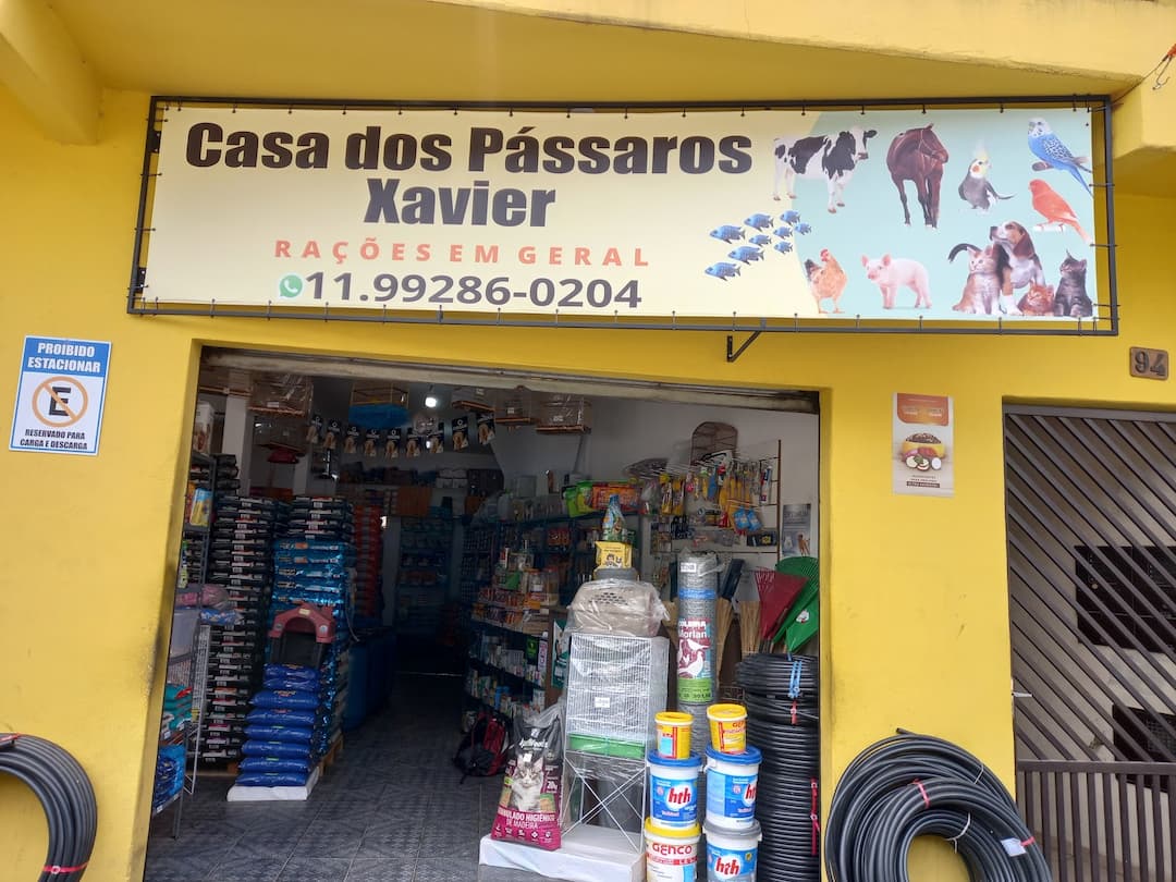 Casa dos pássaros Xavier